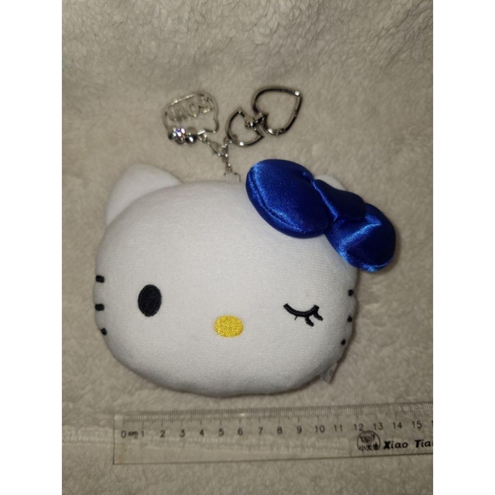 hello kitty 50th 50週年 眨眼 紀念款 零錢包 吊飾 三麗鷗 正版 凱蒂貓 2024 sanrio-細節圖6