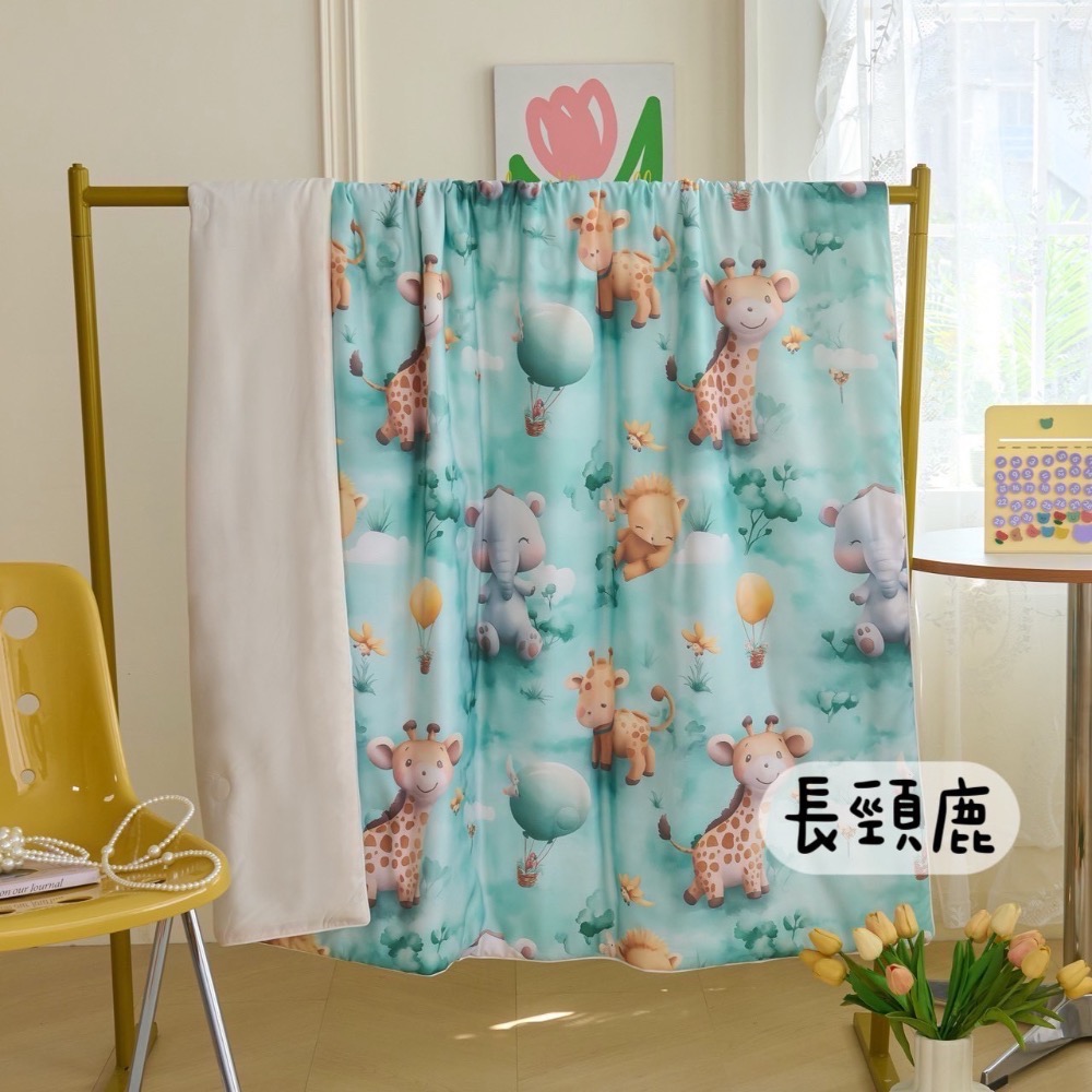 出清價-5D天絲抗菌蠶絲被（小狗/新月）-細節圖6