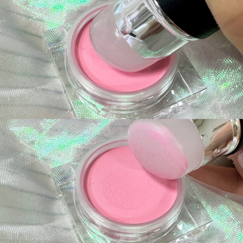 韓國 Studio 17 雙頭矽膠腮紅刷-細節圖10