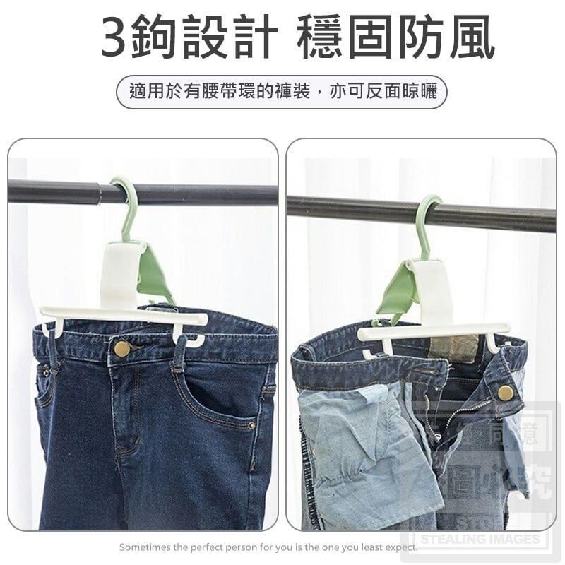 3鉤收納式衣架（3入）-細節圖5