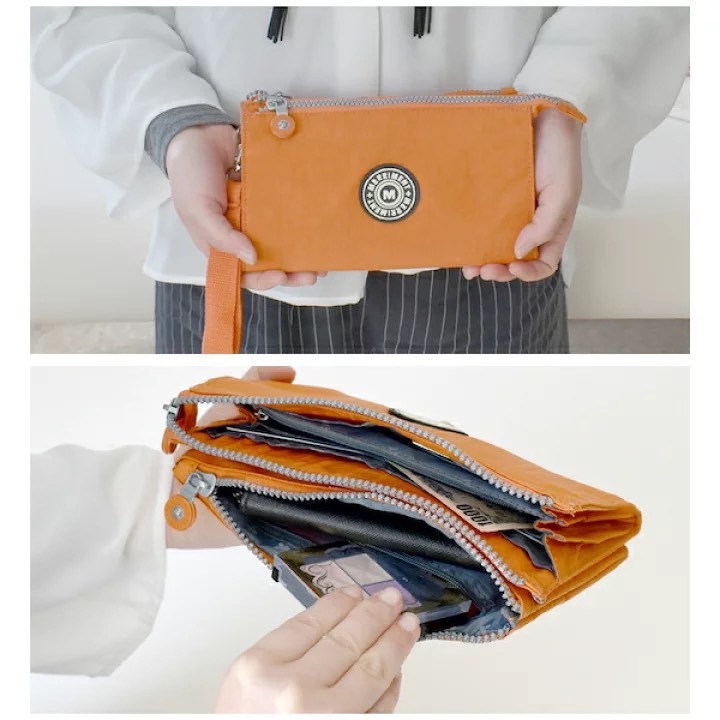 日本 MERRIMENT 輕量防潑水小斜背包-細節圖9