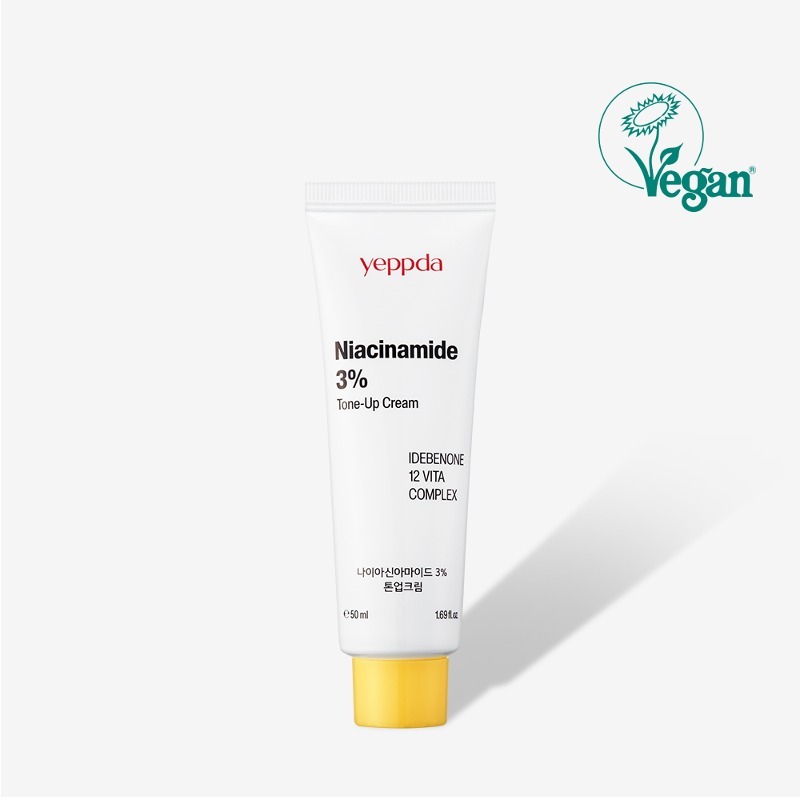 韓國 yeppda 煙酰胺3% 亮白淡斑提亮霜 50ml-細節圖2