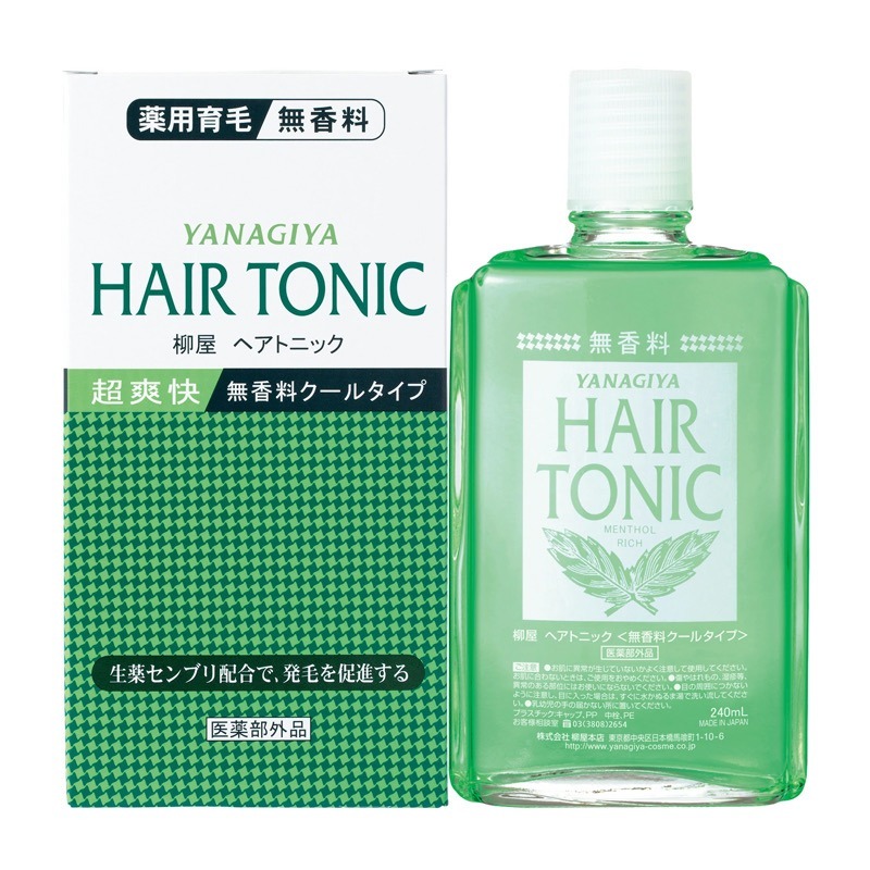 日本 YANAGIYA 柳屋 無香頭皮養髮液 240ml-細節圖2