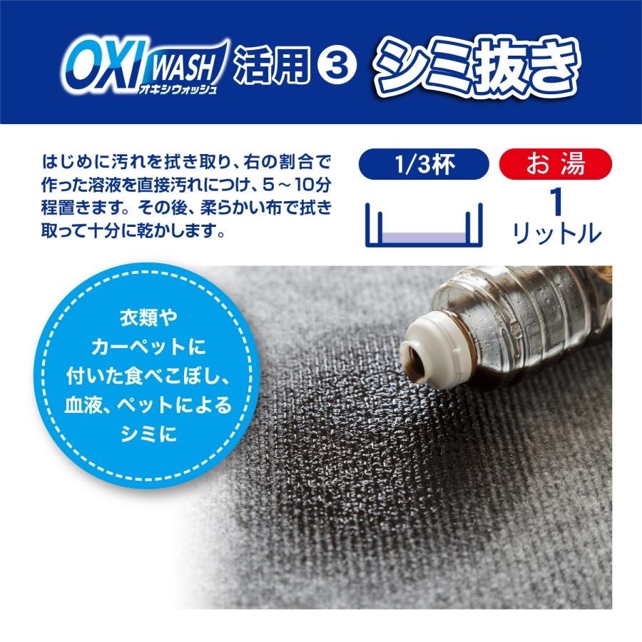 日本 KOKUBO 小久保 OXI WASH 多功能酵素漂白劑 680g-細節圖7