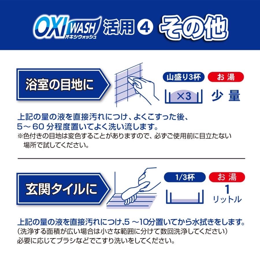 日本 KOKUBO 小久保 OXI WASH 多功能酵素漂白劑 680g-細節圖8