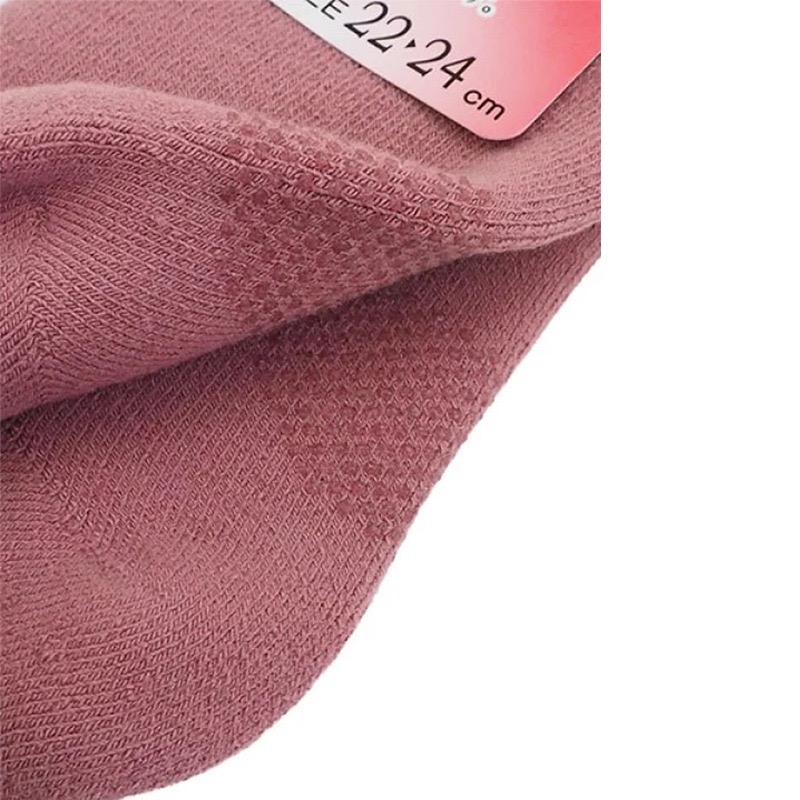 日本 奈良靴下 女士止滑中統襪-細節圖4