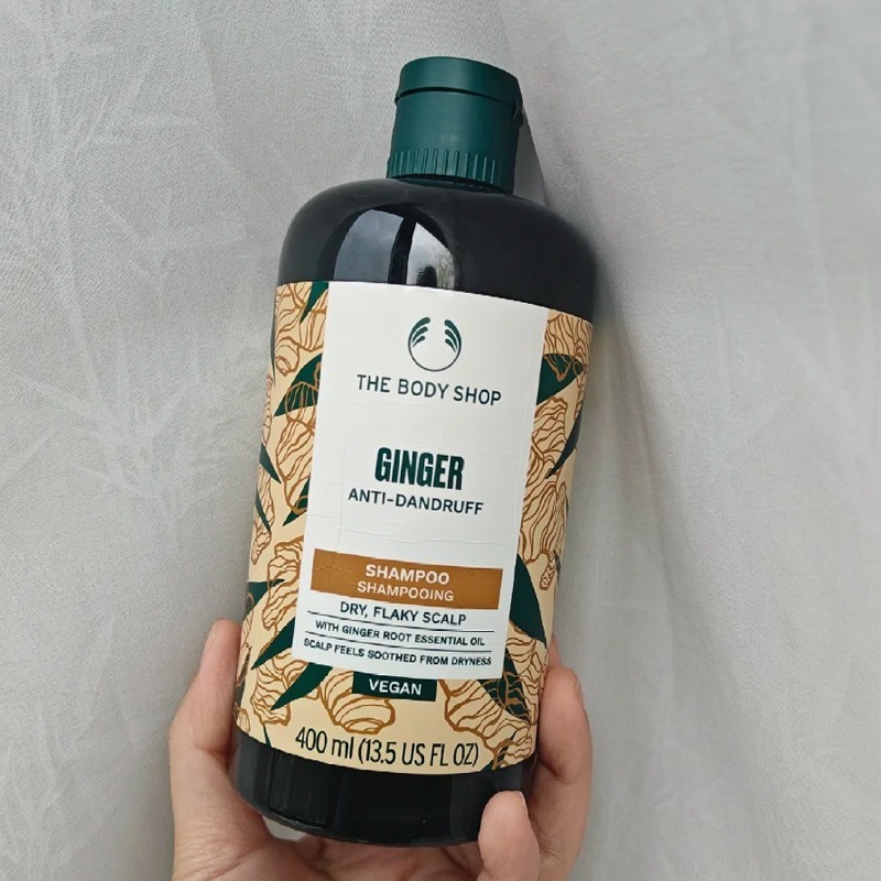 英國 The Body Shop 美體小鋪 生薑護理洗髮精 400ml-細節圖5