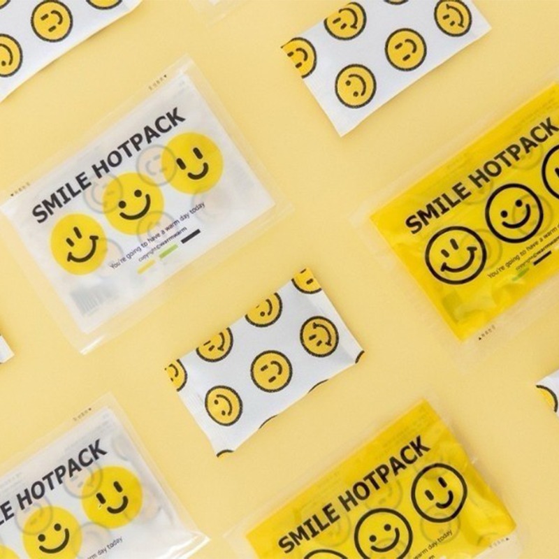韓國 微笑口袋型暖暖包 迷你40包/盒-細節圖2