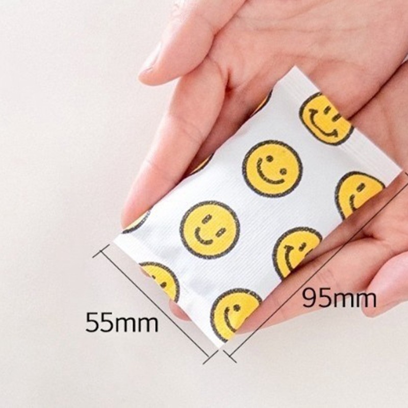 韓國 微笑口袋型暖暖包 迷你40包/盒-細節圖5