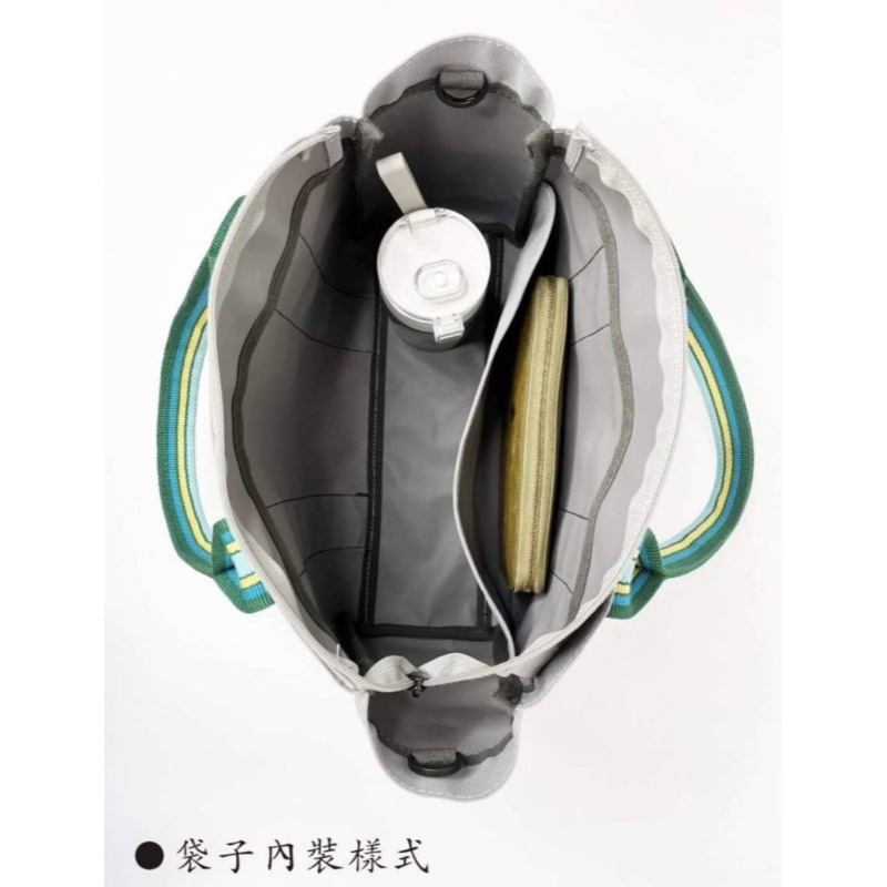 12/15收單-台灣製正版CORRE~中性寬織帶厚磅機能兩用托特包-細節圖2