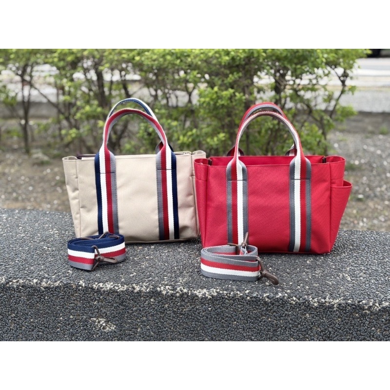 12/15收單-台灣製正版CORRE~中性寬織帶厚磅機能兩用托特包-細節圖10