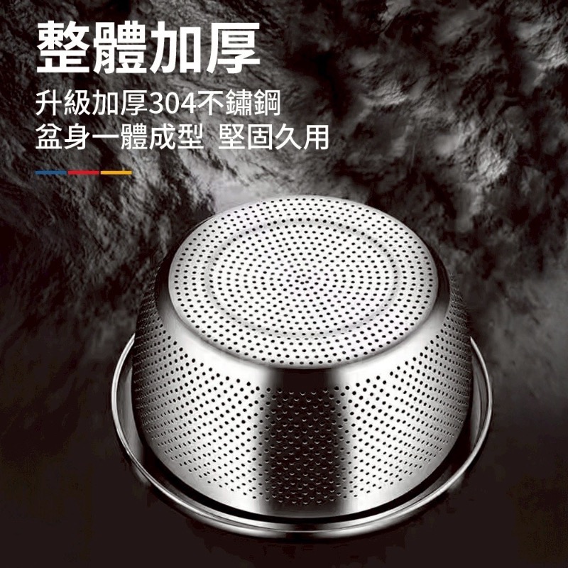 不鏽鋼瀝水盆2件套組-細節圖5