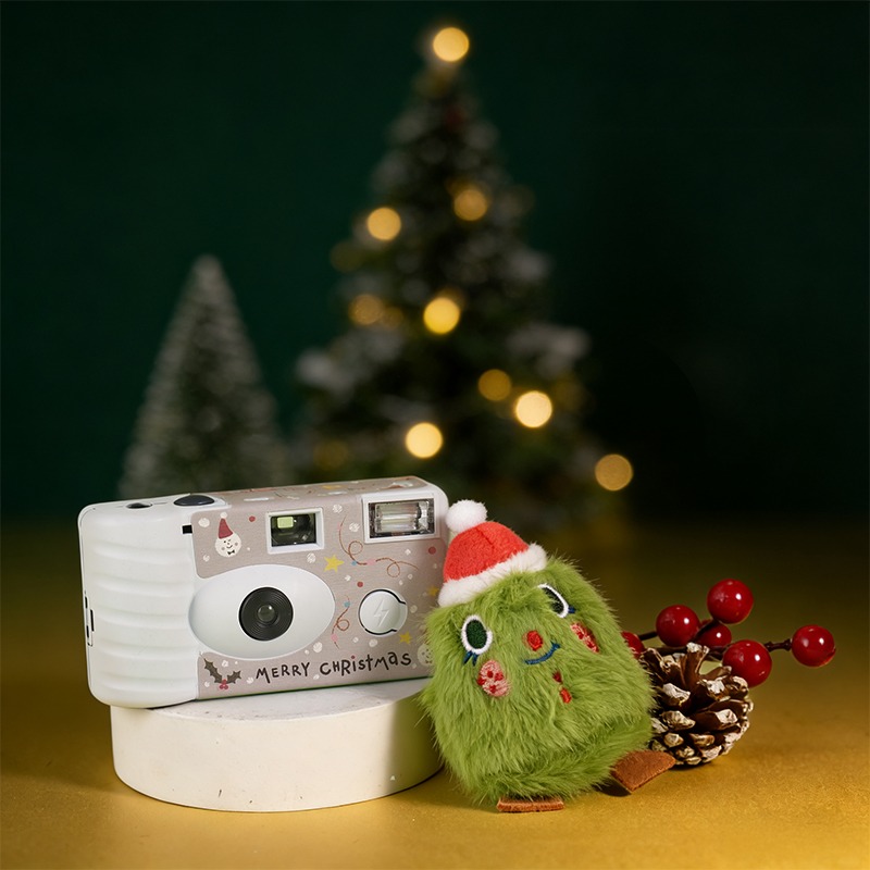 日本 Goodie x Thirtysi36 菲林相機 聖誕節日限定版+吊飾*1 (隨機)-細節圖3