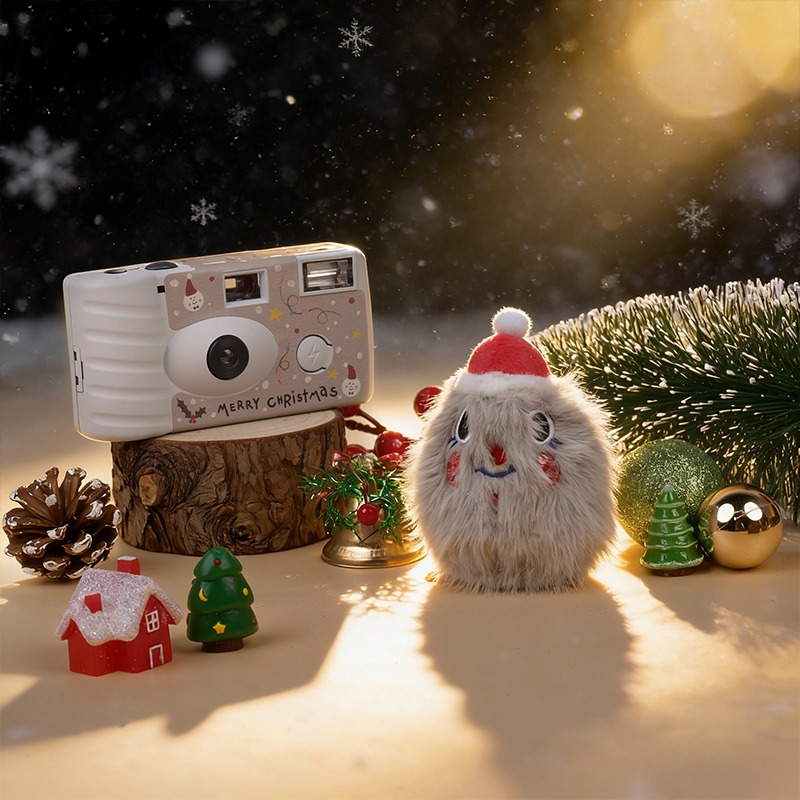 日本 Goodie x Thirtysi36 菲林相機 聖誕節日限定版+吊飾*1 (隨機)-細節圖5