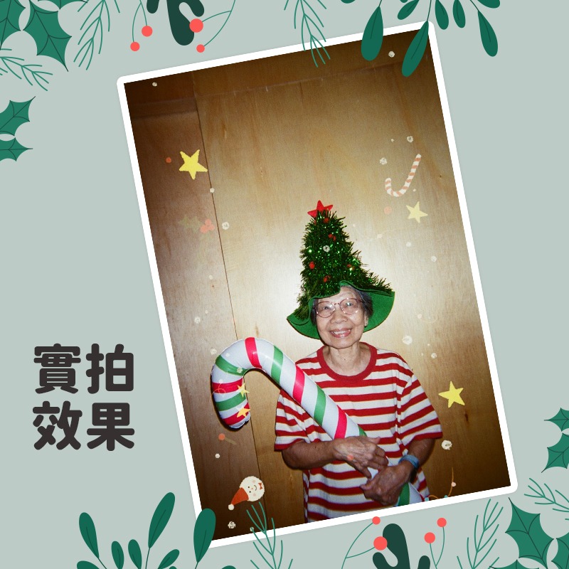 日本 Goodie x Thirtysi36 菲林相機 聖誕節日限定版+吊飾*1 (隨機)-細節圖11