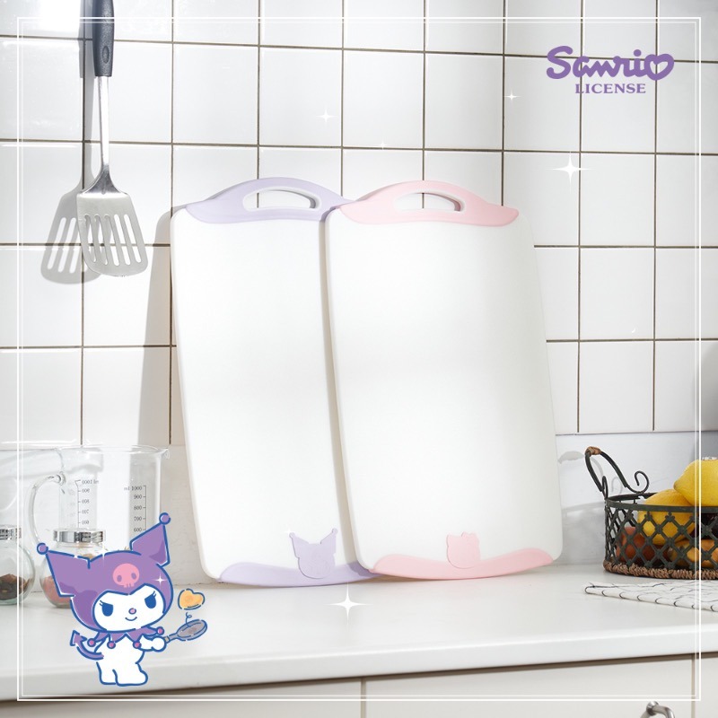 三麗鷗浮雕砧板-KITTY/酷洛米-細節圖3