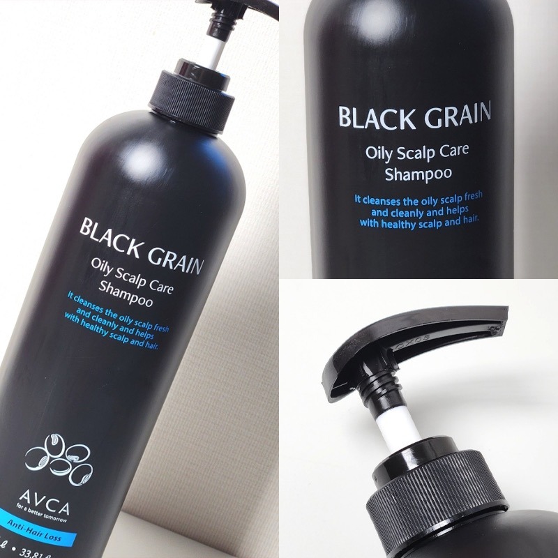 韓國 AVCA 黑豆油性頭皮護理溫和防脫洗髮水 1000ml-細節圖11
