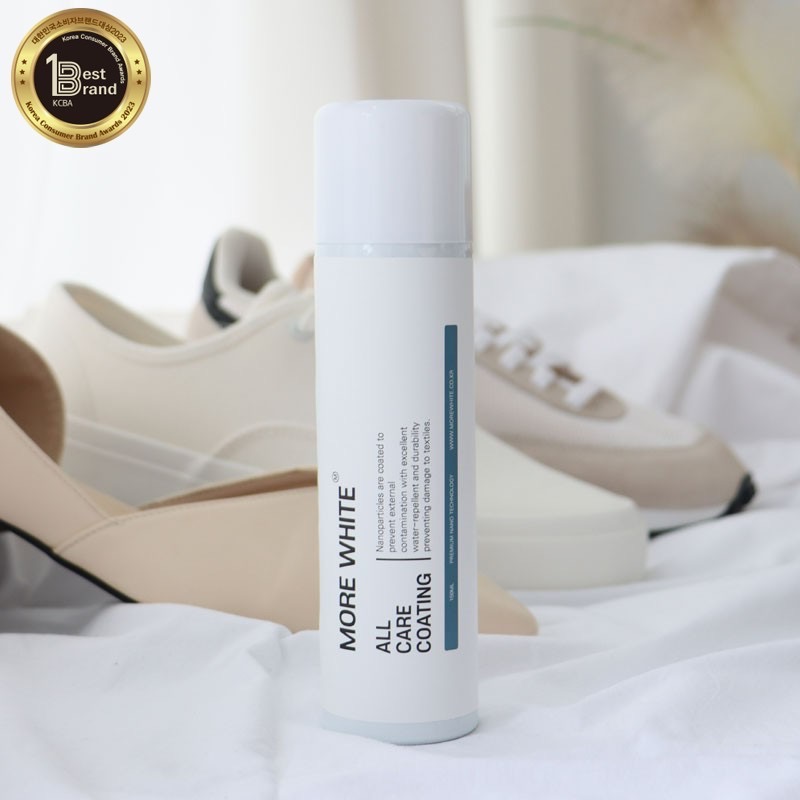 韓國 Morewhite 鞋の雨衣防水防汙噴霧 150ml-細節圖3