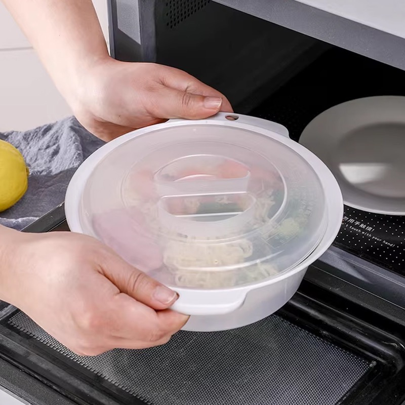 日本 SANADA 附蓋微波拉麵碗 1.5L-細節圖6