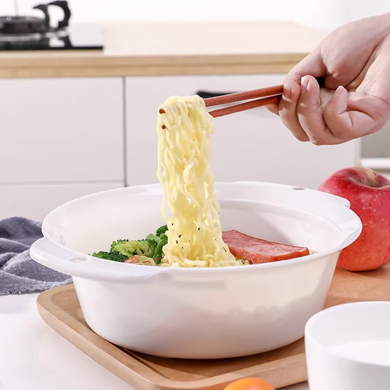 日本 SANADA 附蓋微波拉麵碗 1.5L-細節圖9