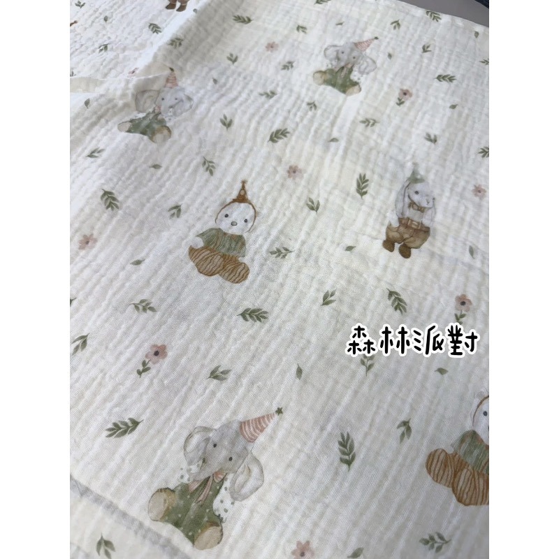 韓系全棉泡泡紗布薄被100X120cm-細節圖5