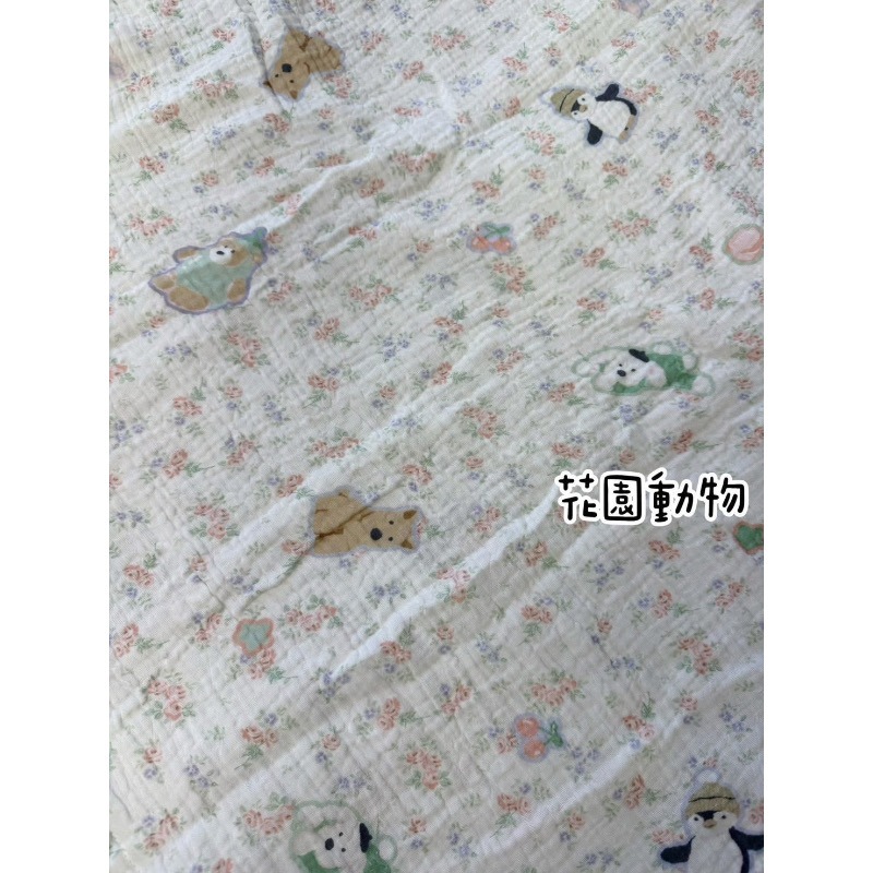 韓系全棉泡泡紗布薄被100X120cm-細節圖7