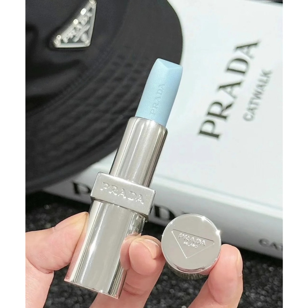 PRADA 經典潤唇膏 莫測藍 1.3g #U001-細節圖6