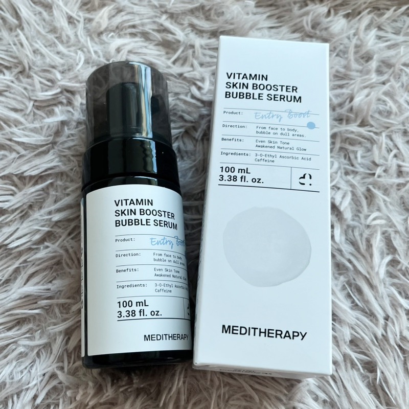 韓國 MEDITHERAPY 維他命C泡泡提亮精華 100mL-細節圖2