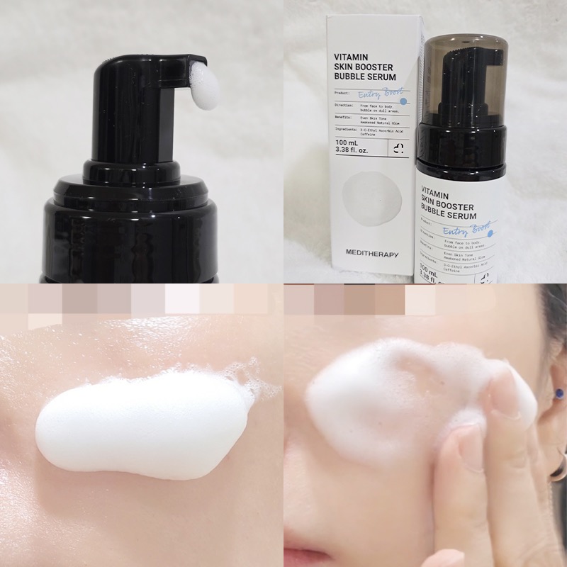 韓國 MEDITHERAPY 維他命C泡泡提亮精華 100mL-細節圖3