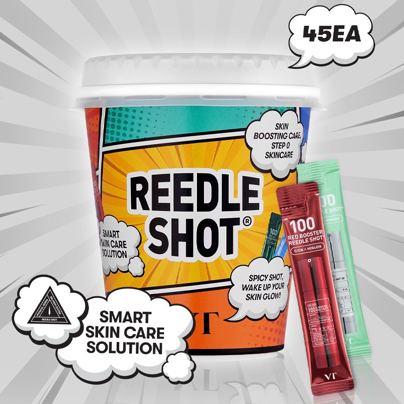 韓國 VT微針精華套組 桶裝 1ml*45包-細節圖8