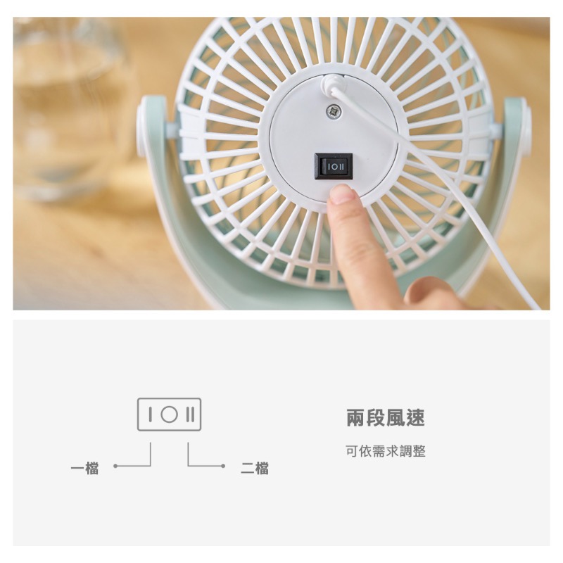 歌林5吋USB輕巧扇（KF-MN51B）-細節圖5