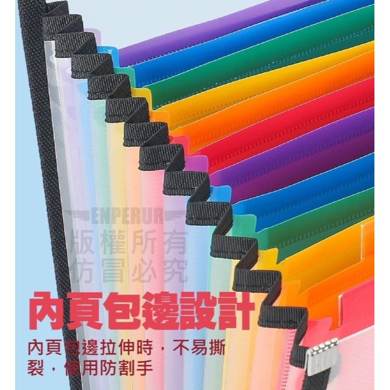 手提文件風琴包-細節圖4