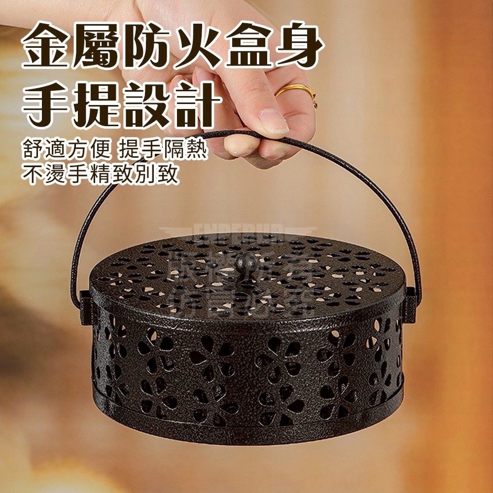 古風防火蚊香爐-細節圖2