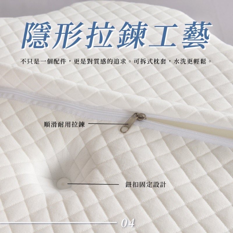 6D蝶型涼感止鼾雲朵記憶枕-細節圖5