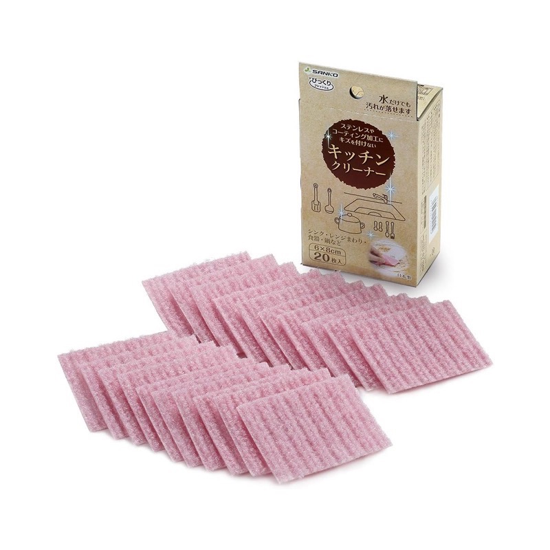 日本 SANKO 拋棄式萬用清潔布 20片/盒-細節圖2