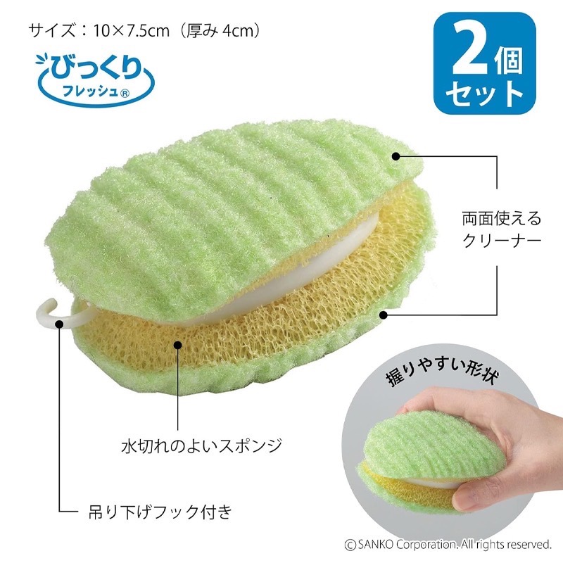 日本 SANKO 橢圓衣物清潔刷-細節圖6