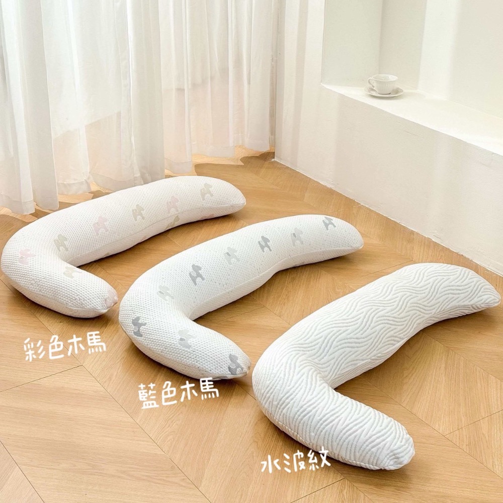 高分子涼感長抱枕 90X25CM 媽媽枕 月亮枕-細節圖5
