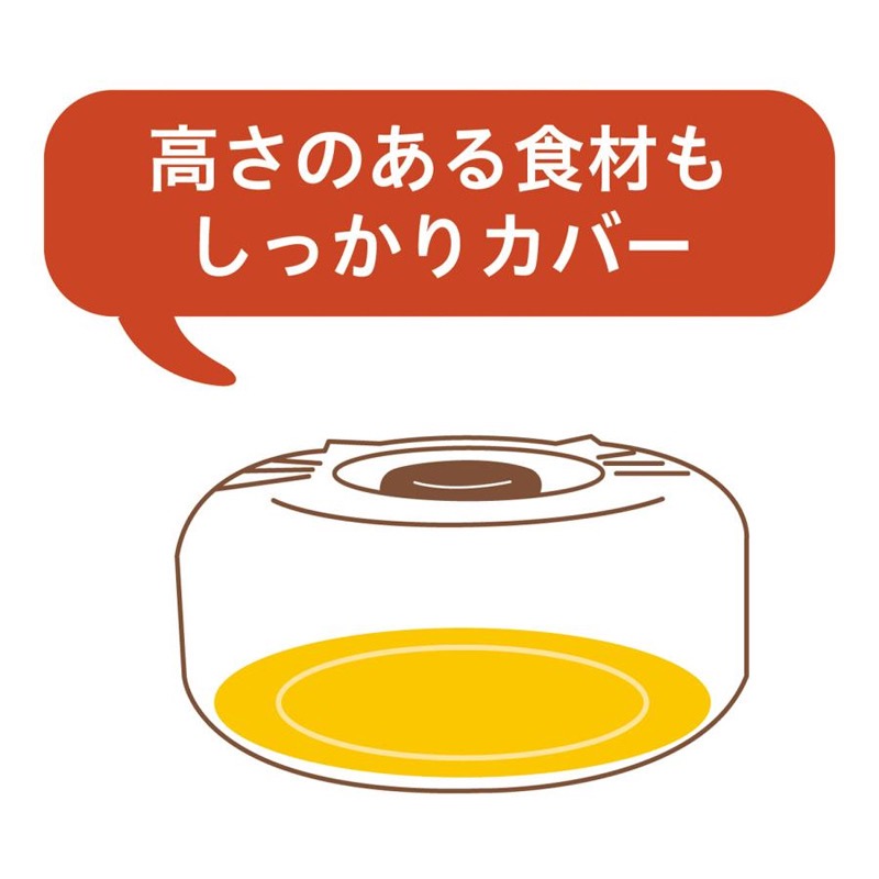 日本 KOKUBO 小久保 貓咪萬用微波蓋-加高型-細節圖4