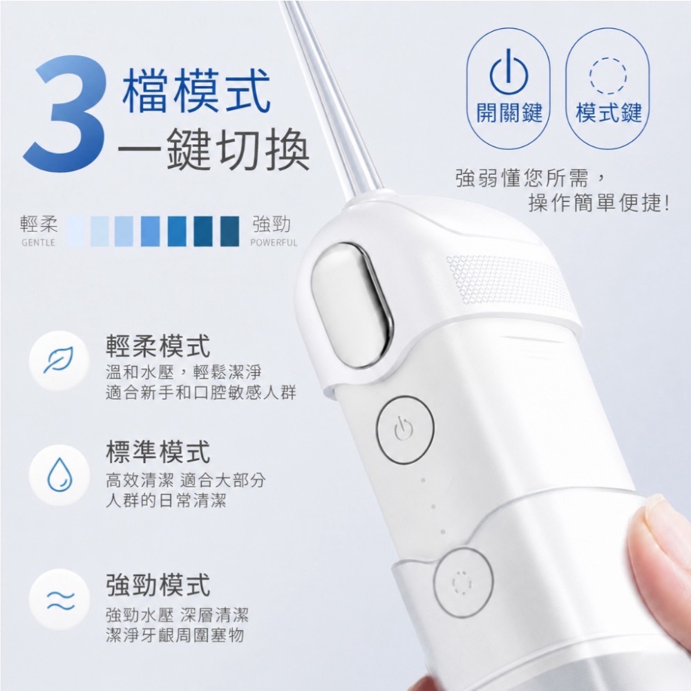 Worma® 便攜式電動沖牙器-細節圖2