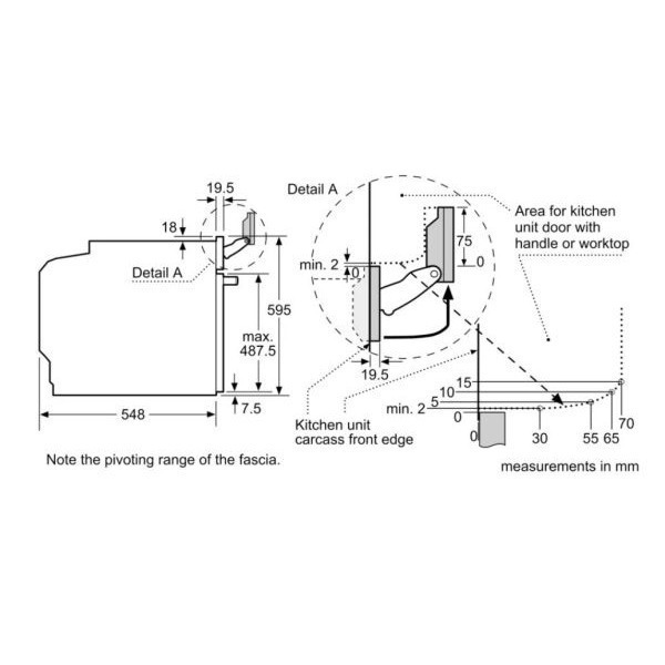 【現金價107800】小時候電器  BOSCH 博世 HSG7361B1 嵌入式蒸烤爐 8系列 71L (220V)-細節圖5