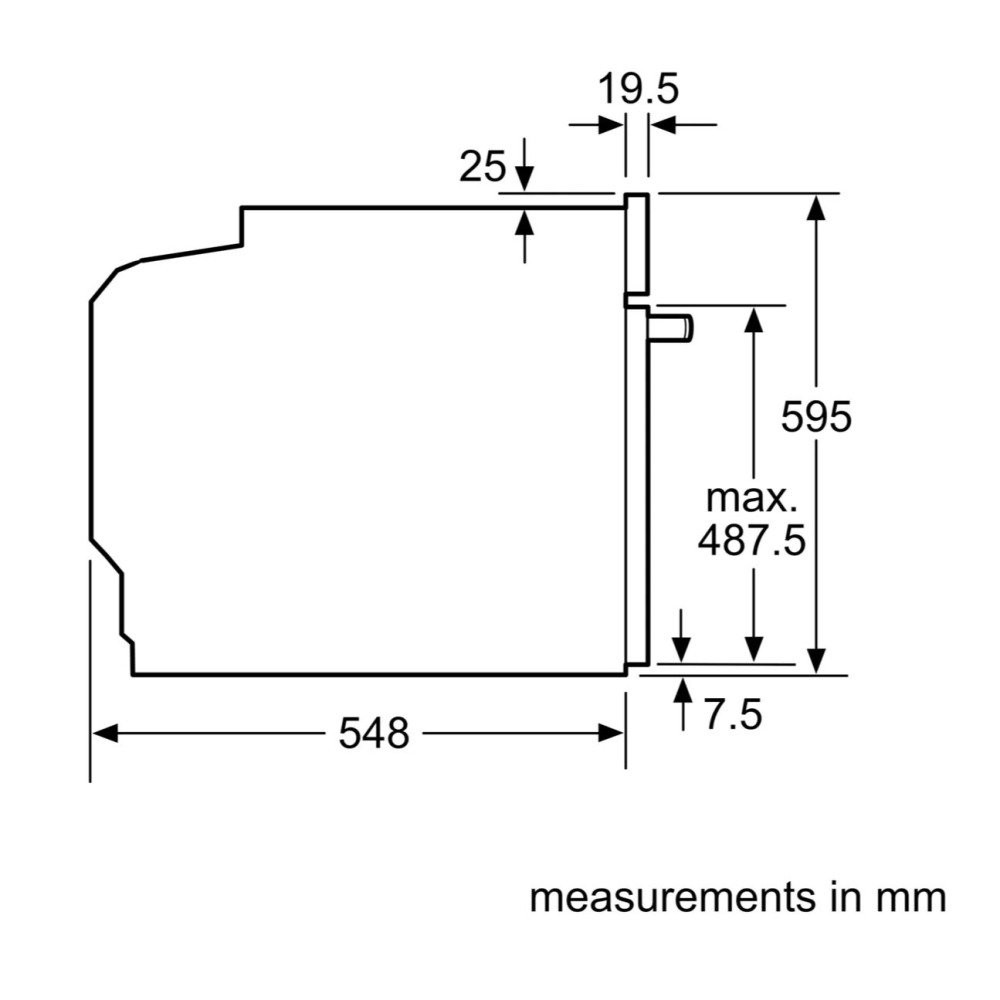 【歡迎來殺價56xxx】小時候電器  BOSCH 博世 HBG578ES3 嵌入式 電烤箱 71L 6系列 (220V-細節圖7