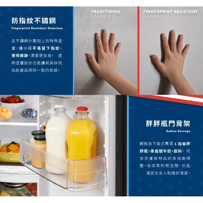 【歡迎殺價】【中部地區，免費看現場】~GZS22IYNFS【GE奇異】702L防指紋不銹鋼薄型對開門冰箱-細節圖8