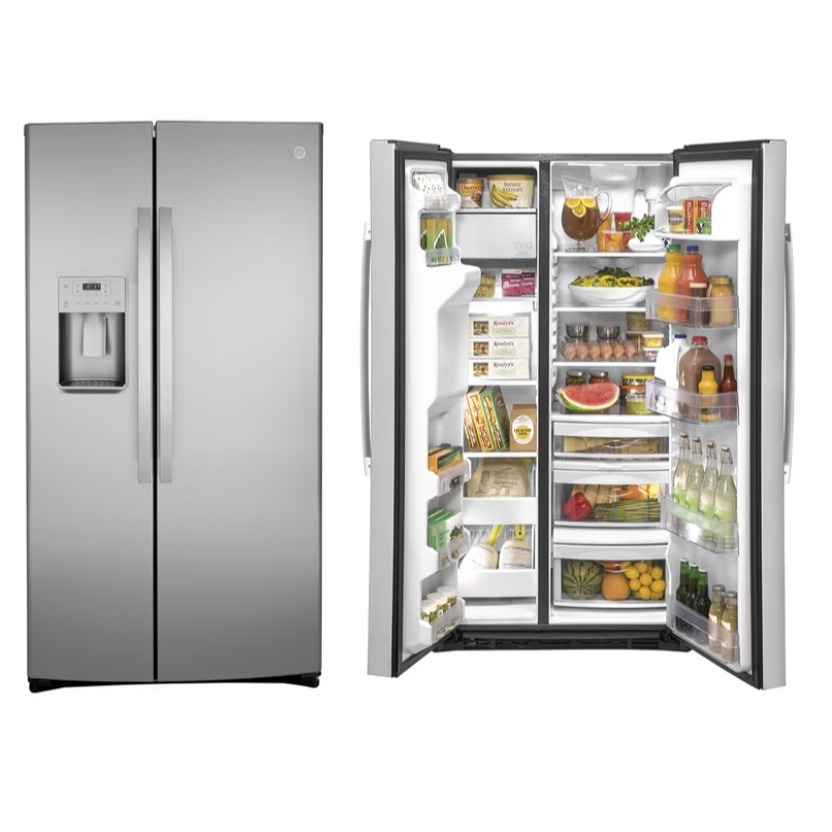 【歡迎殺價】【中部地區，免費看現場】~GZS22IYNFS【GE奇異】702L防指紋不銹鋼薄型對開門冰箱-細節圖10