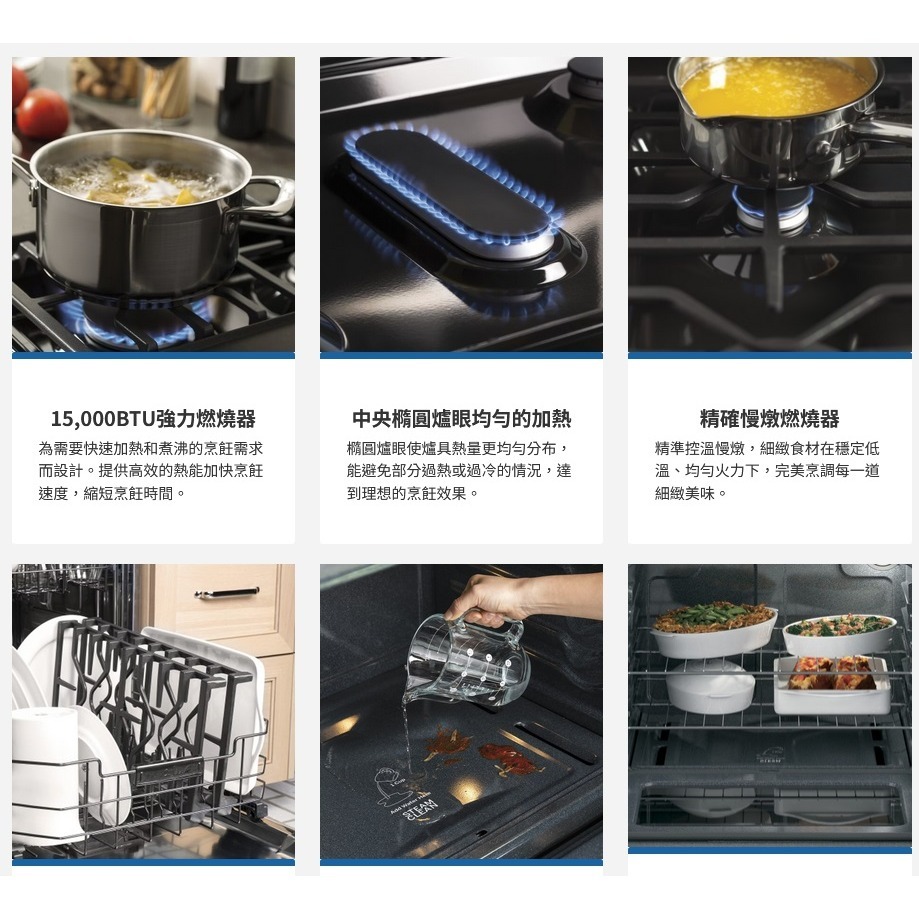 【歡迎殺價！！】刷卡【送標準安裝】JGBS66REKSS【GE奇異】30吋獨立式五口單層爐連烤-細節圖7