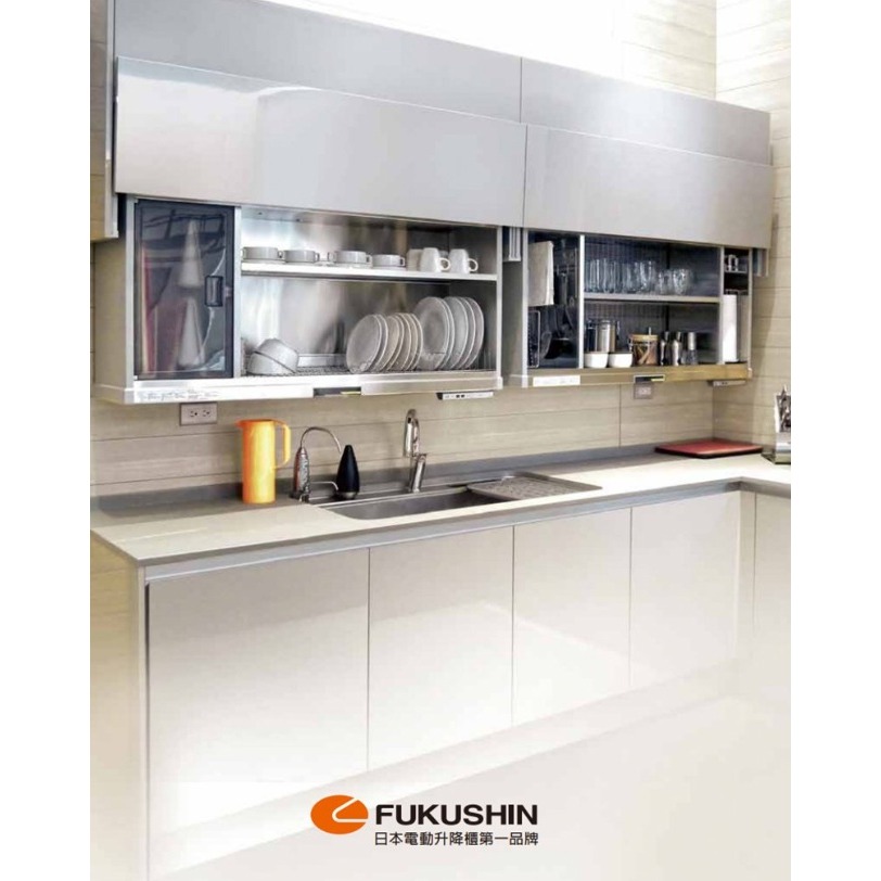 歡迎來殺價【小時候電器】FUKUSHIN 福信 型號 SAS15-7090T17 電動升降收納櫃 90 CM-細節圖3