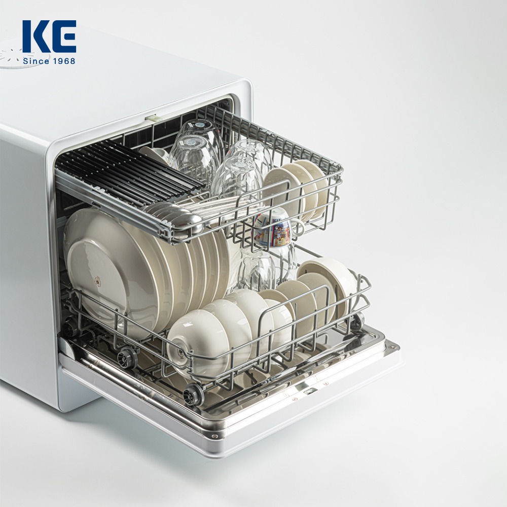 【指定客人專屬賣場】 KE桌上型烘碗洗碗機KDW-236W-細節圖4