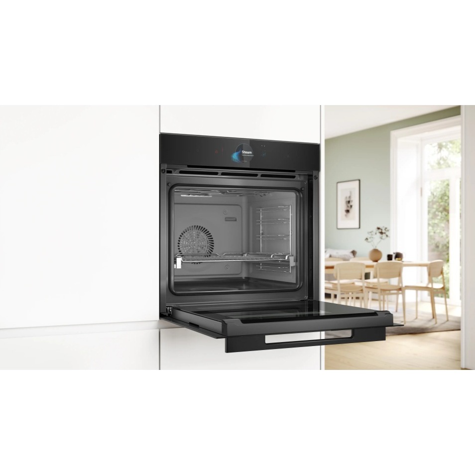 【殺來價】小時候電器~博世BOSCH 8系列嵌入式蒸烤爐極緻黑 HSG958DB1W~純含運不安裝-細節圖5