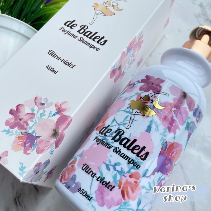 🔥現貨+發票｜de Balets小巴黎 (小紫)SPA級香水護色賦活洗髮精 450ml 小巴黎護色洗髮精 小巴黎小紫-細節圖6