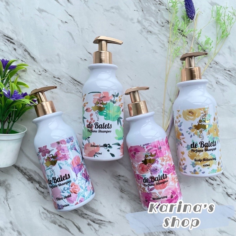 🔥現貨+發票｜de Balets小巴黎 (小紫)SPA級香水護色賦活洗髮精 450ml 小巴黎護色洗髮精 小巴黎小紫-細節圖8