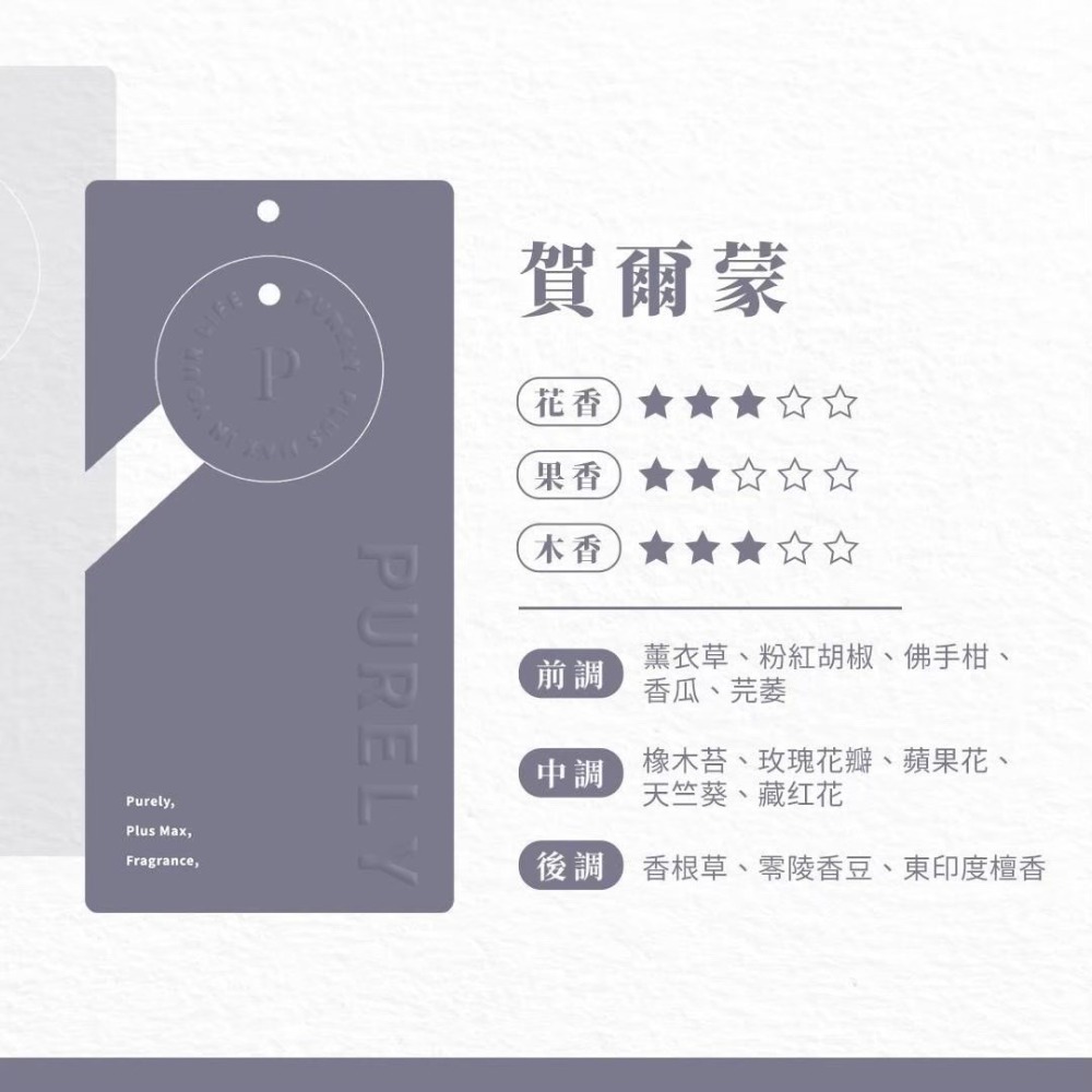 🎀純粹｜Plus Max香水吊卡 純粹香片 精油香氛吊卡 純粹香氛 純粹吊卡 純粹plus max 純粹二合一-細節圖5